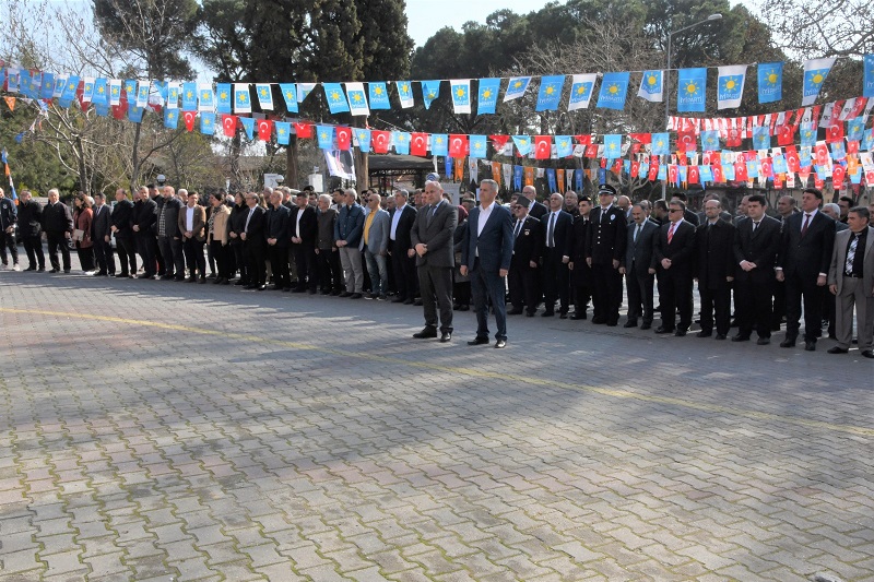 18 Mart Şehitleri Anma ve Çanakkale Zaferinin 109. Yıl Dönümü Nedeniyle Anma Programı Düzenlendi.